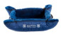 Preview: Mattes Lammfell Hundebett - mit Wunschname