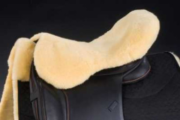 Preview: Christ Lammfell Sattelsitzbezug englisch