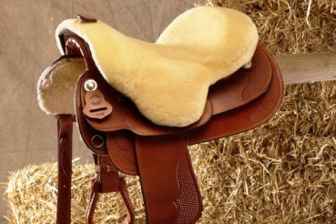Preview: Christ Lammfell Sattelsitzbezug Laramie