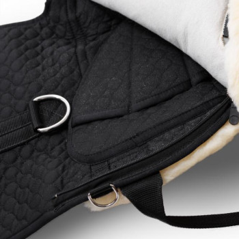 Preview: Christ Lammfell-Sattel Fellsattel Premium Plus mit Verbundschaumeinlagen, alle Farben