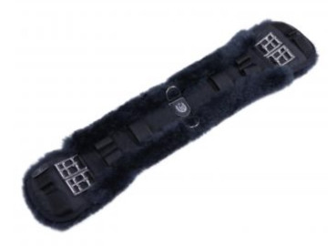 Preview: Christ Lammfell Sattelgurt Balkengurt anthrazit