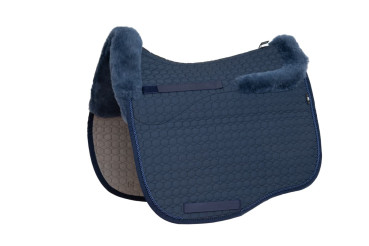 Preview: Eurofit Schabracke Lammfell blau