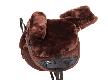 Preview: Engel Lammfellsattel Englisch