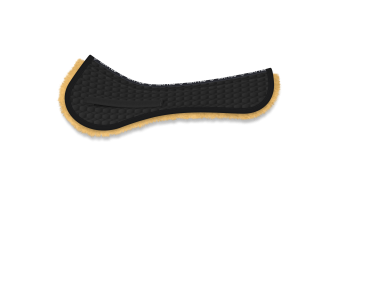 Preview: Mattes Correction Sattelkissen mit Fell im Sitzbereich - schnell verfügbar