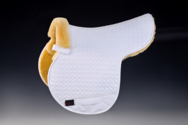 Preview: Christ Lammfell Satteldecke Spezial weiß