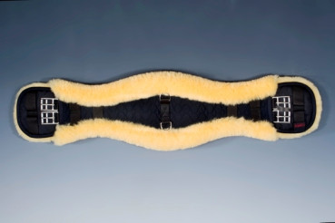 Preview: Christ Lammfell Sattelgurt/ Konturgurt Dressur