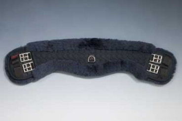 Preview: Christ Lammfell Sattelgurt Mond anthrazit