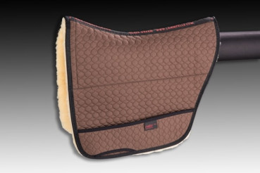 Preview: Christ Lammfell Schabracke Vollfell für Iberica braun