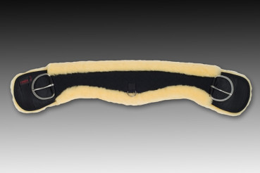 Preview: Christ Lammfell Sattelgurt/ Mondgurt Western