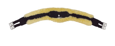 Preview: E.A. Mattes Lammfell Mondgurt, Sattelgurt-Langgurt