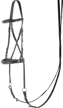 Preview: Harry´s Horse Trense, gebisslos, schwarz