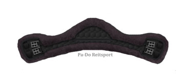 Preview: Mattes Lammfell Sattelgurt-Kurzgurt, Englisch und Western, Athletico, freie Farbwahl