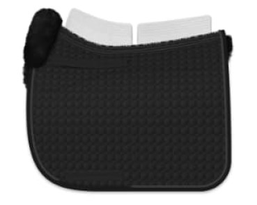 Preview: Mattes Lammfell Schabracke Fellrand vorne, Correctionsystem- schnell verfügbar