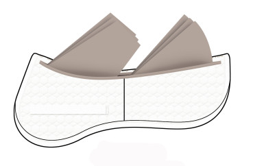 Preview: Zwei Taschen Correction System Pad