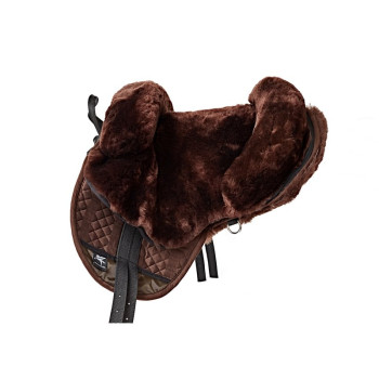 Preview: Engel Lammfellsattel Englisch, Pony