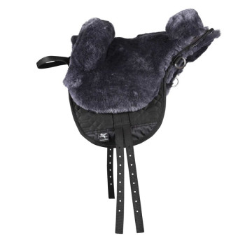 Preview: Engel Lammfellsattel Englisch, Pony