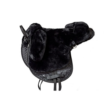 Preview: Engel Lammfellsattel Englisch, Pony